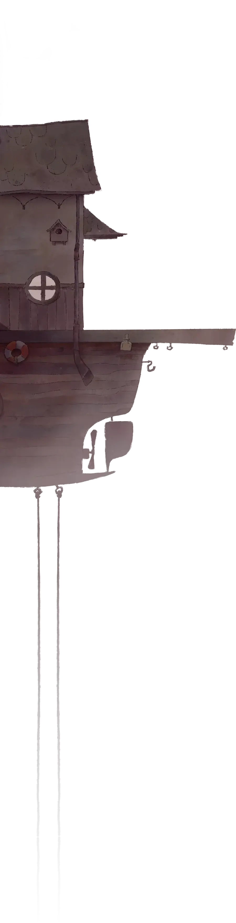 Half House Illustration